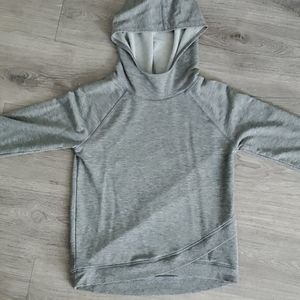 Gray Hooded Sweatshirt